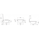 Fulgor FOBQ LL 1000 MBK 燒烤爐薄身蓋 (適用於BBQ 100)